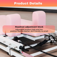 Appareil de Pilates pliable et léger pour usage domestique, Reformer de Pilates en fer