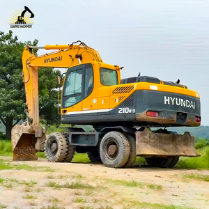 Excavadora Usada Hyundai 210W-9 de Rendimiento Confiable, Buena Capacidad de Elevación, Funcionamiento Suave, Motor Cummins, Modelo 2023, Utilidad, 20.56 Toneladas - Product Image 3