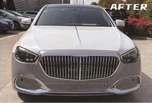 Autopartes Parachoques de coche Spoiler Faldones laterales Actualización a <span class=keywords><strong>E</strong></span> <span class=keywords><strong>Maybach</strong></span> para Mercedes Benz Clase S W213 2016-2020 - Product Image 3