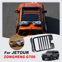 Accessoires Jetour 2026 G700 Barre de toit pour Chery Zongheng G 700 2025 2026 Plateforme avec spoiler