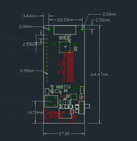 LILYGO Disaster-Radio LoRa V2.1_1.6.1 ESP32 433/868/915Mhz WIFI Sans fil pour module Bluetooth 0.96 pouces OLED Carte de développement