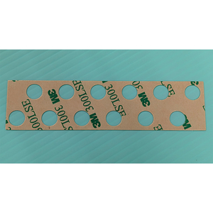 0.17mm d'épaisseur coton découpé acrylique double face sensible à la pression points adhésifs personnalisés - Product Image 6