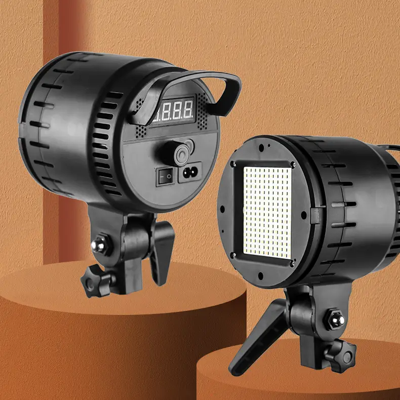 150W Photography Light Kit With Lantern Softbox Bi Color Video Studio Lighting Light