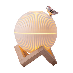 Humidificador Ultrasónico con Función de Aromaterapia, Material Plástico, Luz LED de Color Cambiante, Portátil de Sobremesa - Product Image 1