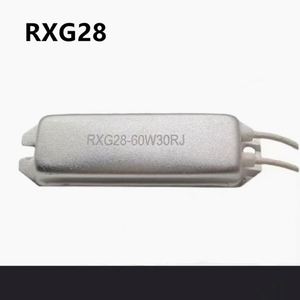 Rxg28 Loại Tàu vỏ nhôm kháng 60W 40r 50 <span class=keywords><strong>ohm</strong></span> <span class=keywords><strong>90</strong></span> <span class=keywords><strong>Ohm</strong></span> 120 <span class=keywords><strong>Ohm</strong></span> công suất cao chuyển đổi tần số điện trở - Product Image 2