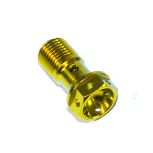 Factory Direct High-Performance Single-Hole Titanium Screws-M10*1.0/1.25 Dual-Pipe Screws for <b>Brake</b> Master <b>Cylinder</b> - Product Image 2