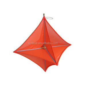 Faltbarer <span class=keywords><strong>Radarreflektor</strong></span> Orange Leichtgewichtig Tragbare Marine-Sicherheitsausrüstung für Rettungsinsel Rettungsboot Rettungsboot - Product Image 1