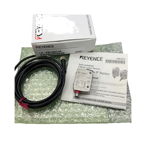 KEYENCE LR-ZB100C3P Square Reflective Photoelectric Sensor M8 <b>Connector</b> 100mm Detection Distance With One Year Warranty - Product Image 2