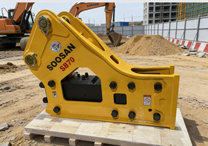 SOOSAN SB70 Brise-roche hydraulique latéral avec burin de 135 mm pour excavatrices de 16 à 21 tonnes, composants principaux du corps, Shandong - Product Image 6