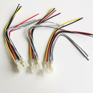 Elektrischer Kabelbaum Fabrik fertigung Universeller Kabelbaum 6,3mm Serie <span class=keywords><strong>2</strong></span>-poliger elektrischer Kabelbaum Hersteller - Product Image 3