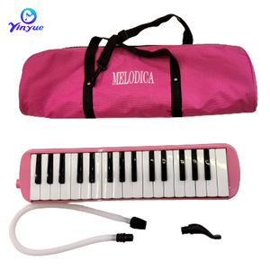 Melódica Yinyue de 32 Teclas, Instrumento Musical Rosa para Niños y Adultos, Juguete de Aprendizaje Musical - Product Image 1