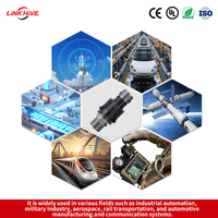 Kundenspezifisches Design Y-Serie TTA Linkhive Aviation-Steckverbinder Hochdichte 2 bis 16 Pin 0Y 1Y AY 2Y Männlich Weiblich Rundsteckverbinder