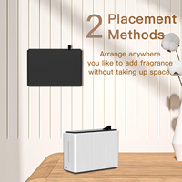 Diffuseur de parfum mural mini à capteur radar, 50 ml, à piles, portable pour ascenseur, pour huiles essentielles