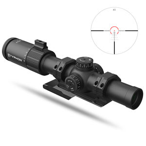 Lunette TYPHON 1-8X24 FFP LPVO | Optique ED à Dispersion Extra-Faible pour Chasse Tactique Extérieure Étanche et Antichoc - Product Image 1