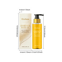 Huile Corporelle Hydratante et Éclaircissante à Marque Blanche – Huile Essentielle pour une Peau Lisse, Nourrie, Brillante et Délicate