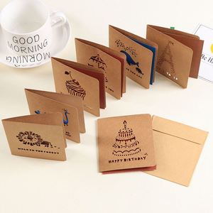 Carte de remerciement de Noël en papier Tyvek recyclé, faite à la main, personnalisée, élégante et économique, pour affaires et anniversaires - Product Image 1