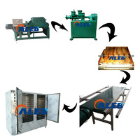 Chaîne de production de craie de machine d'extrusion de craie colorée d'économie de travail machine de craie d'école