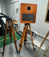 Vintage Leichtgewichtiger DSLR-Kamera-Drucker Fotoautomat Touchscreen iPad-Kompatibel