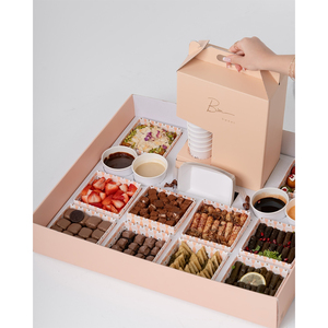 Cajas <span class=keywords><strong>de</strong></span> Embalaje para Pasteles, Donas, Sushi, Repostería y <span class=keywords><strong>Galletas</strong></span>, con Logotipo Creativo Personalizado, <span class=keywords><strong>de</strong></span> Grado Alimenticio, para Pequeñas Empresas - Product Image 4