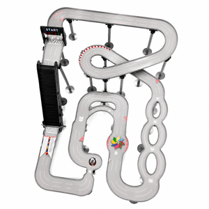 Piste de course de billes professionnelle sur mesure, grande, d'intérieur, écologique, pour simulation de rallye automobile et compétition de billes de billard - Product Image 2