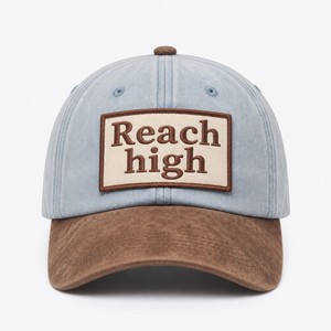 Casquette de baseball en jean premium avec logo tissé personnalisé, casquette de sport d'extérieur, fabricant, vente en gros, commande en gros, usine - Product Image 2