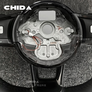 Volante Deportivo de Cuero Mejorado, Compatible con Volkswagen Mk5 <span class=keywords><strong>Gt</strong></span> Scirocco Jetta Tiguan T6 Passat B6 B7 Golf Polo Passat MK7 - Product Image 4