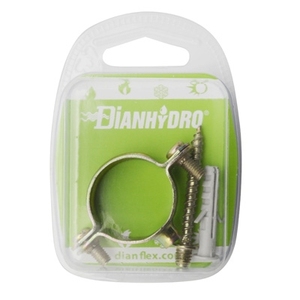 Morsetto per tubi Dianhydro 12mm in acciaio inossidabile per componenti di sistemi HVAC - Product Image 1