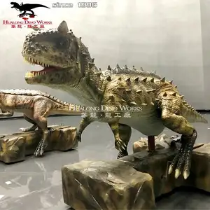 뜨거운 판매 2023 디노 매력적인 가상 현실 실물 크기 공룡 동상 판매