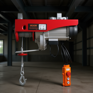 Vevor Electric Hoist 2200 Lbs 328 Ft Wireless Remote <b>Control</b> Crane Winch For Warehouse Lift - Product Image 2