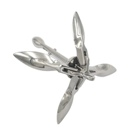 Nouvelle ancre pliante Xinxing en acier inoxydable 316 à 4 branches, portable pour kayak, yacht, pêche marine