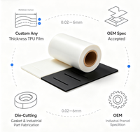 Film protecteur TPU OEM d'usine auto-réparant, anti-rayures, transparent et flexible pour appareils électroniques, protection de surface automobile, conforme RoHS REACH