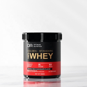 Cấp thực phẩm thiết kế mới 500g 1000g bán buôn nhựa Whey Protein bột Jar chai container - Product Image 3