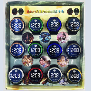 Reloj Deportivo Circular Digital LED Electrónico para Niños y Niñas, Modelo 2024 Factory Glow, Versátil y Moderno - Product Image 2