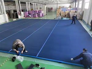 <span class=keywords><strong>Tapis</strong></span> de gymnastique gonflables de piste d'<span class=keywords><strong>air</strong></span> de gymnastique de <span class=keywords><strong>tapis</strong></span> de culbutage de plancher d'<span class=keywords><strong>air</strong></span> gonflable Offre Spéciale à vendre - Product Image 5