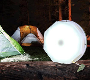 Guirlandes lumineuses de camping Modes d'éclairage portables Charge de type C Stockage rapide Étanche Guirlandes lumineuses de tente pour la randonnée Jardin - Product Image 3