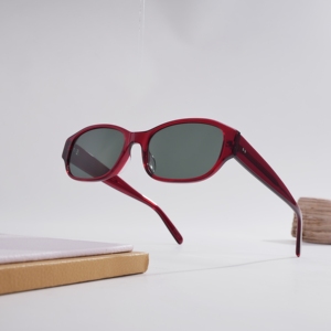 Customizable Retro Oval <b>Steampunk</b> High-end Ready Sunglasses Custom Logo Ready to Ship - Product Image 4