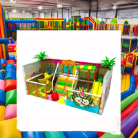 Équipement de jeu doux d'intérieur commercial Mobile Kids Ocean-Theme Playhouse Jouets en plastique en mousse Utilisation du parc d'attractions Fonction d'escalade