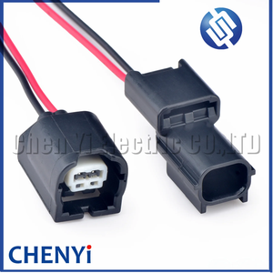 <span class=keywords><strong>2</strong></span> Pin steker lampu belakang lampu kabut kecil lampu ABS depan Sensor kecepatan roda konektor Pigtail 7283-2090-30 untuk Honda Infiniti - Product Image 4