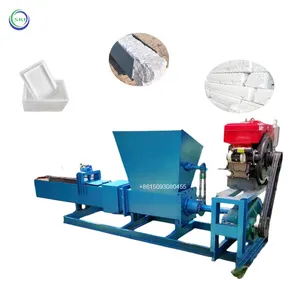 Machine de recyclage de mousse Eps pour déchets Machine de presse à froid pour blocs de mousse Ligne de production