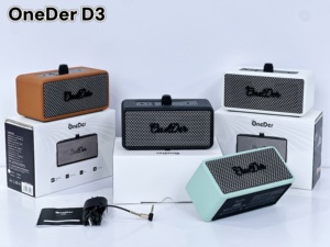 Nhỏ gọn Retro bluetooth loa với 3000mAh Pin 4 đến 5 giờ Thời gian chơi di động cổ điển loa không dây cho nhà ngoài trời - Product Image 2