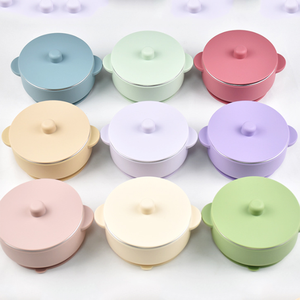 Kaymaz yürümeye başlayan kase çıkarılabilir paslanmaz çelik bebek besleme kase emme tabanı ile - Product Image 2