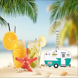 Juego <span class=keywords><strong>de</strong></span> Llaveros Personalizados Happy Camper para Parejas, Regalos <span class=keywords><strong>de</strong></span> Camping para Hombres y Mujeres, Accesorios para Remolques <span class=keywords><strong>de</strong></span> Viaje - Product Image 5