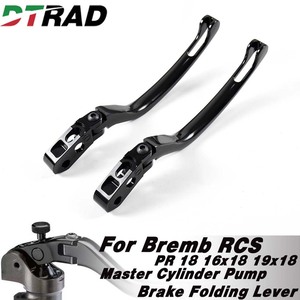 Levier d'embrayage pliable pour moto de course, Bremb PR 18 16x18 19x18, en aluminium CNC, universel, avec maître-<span class=keywords><strong>cylindre</strong></span> radial bilatéral - Product Image 3