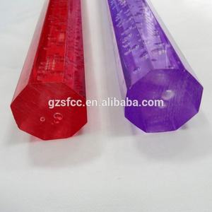 Varilla Acrílica Translúcida de Color Personalizada para Lite Brite, Venta Especial, Diámetro de 25 mm, 38 mm, 50 mm, Soporte para Balaustre, Varillas LED - Product Image 2