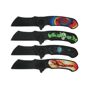 Coltello di salvataggio di sopravvivenza stampato 3D personalizzato con lama in acciaio inossidabile manico in plastica da caccia e campeggio - Product Image 4