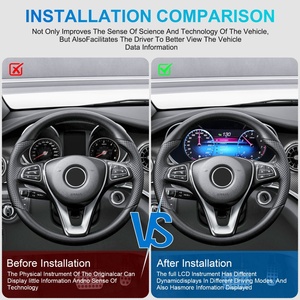 Navihua New Design <b>Car</b> Digital Cluster Auto <b>Speedometer</b> Linux System With Carplay Instrument <b>for</b> Benz V-Class W447 2016-2019 - Product Image 4