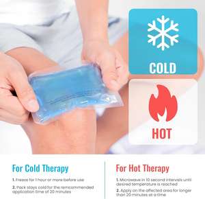 Paquetes <span class=keywords><strong>de</strong></span> Gel Frío <span class=keywords><strong>y</strong></span> Caliente Reutilizables, 3 Paquetes <span class=keywords><strong>de</strong></span> 5 Pulgadas, para Lesiones, Dolores <span class=keywords><strong>de</strong></span> <span class=keywords><strong>Cabeza</strong></span>, Articulaciones <span class=keywords><strong>y</strong></span> Reducción <span class=keywords><strong>de</strong></span> la Fiebre, Paquete <span class=keywords><strong>de</strong></span> 6 - Product Image 6