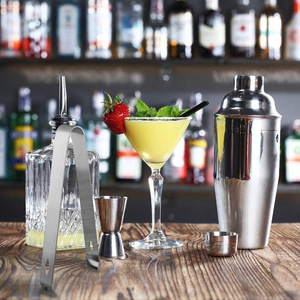 Ensemble de 13 outils de bar personnalisés, <span class=keywords><strong>shaker</strong></span> à martini de 550 ml, <span class=keywords><strong>shaker</strong></span> à cocktails en acier inoxydable, kit de <span class=keywords><strong>barman</strong></span> avec support en bambou - Product Image 6
