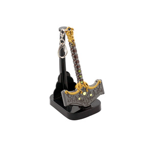 <span class=keywords><strong>God</strong></span> of <span class=keywords><strong>War</strong></span>: <span class=keywords><strong>Ragnarok</strong></span> Marteau de Thor 12cm 84g Porte-clés entièrement en métal - Product Image 1