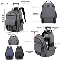 Sac à dos pour ordinateur portable imperméable pour homme et femme, polyester, motif géométrique, capacité de 20 à 39 L, noir, Oxford, sac fourre-tout pour ordinateur portable